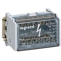 Шина нулевая в корпусе 2p 125А 8мод. Leg 004882 Legrand
