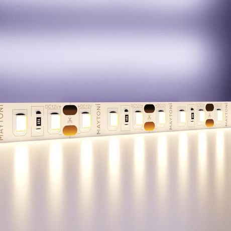 Лента светодиодная 12В 2835 9.6Вт/м 3000К IP20 (уп.5м) Maytoni 10108