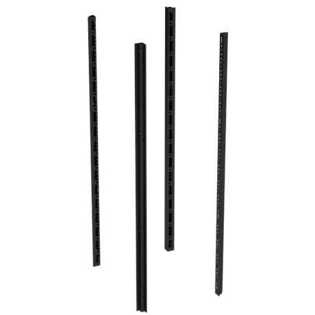 Стойка вертикальная В=1400мм RAL9005 (уп.4шт) DKC R5KMN14B ДКС