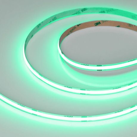 Лента светодиодная 8 Вт/м 24В Зелёный IP20 480LED/м COB-X480-8mm CSP 5 м - 047736 Arlight