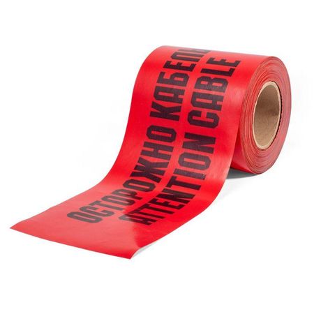 Лента сигнальная ЛСЭ-750 "Осторожно кабель" (уп.100м) Fortisflex 81973 КВТ