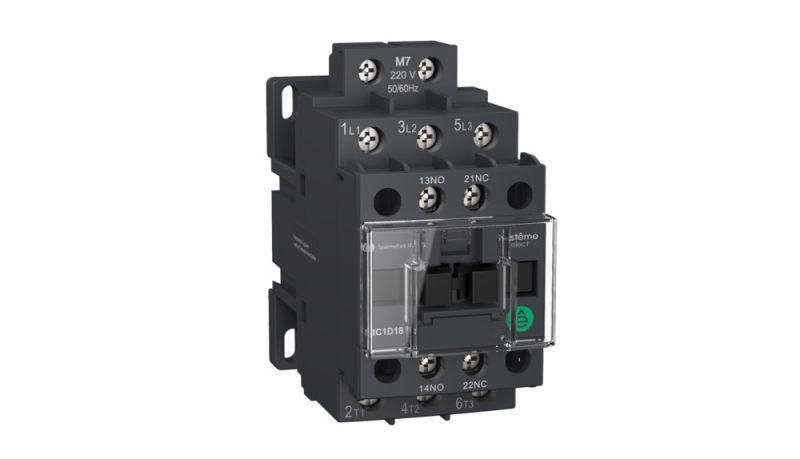 КОНТАКТОР MC1D 3P 9A НО+НЗ 24V 50/60ГЦ | MC1D09B7 SE APC