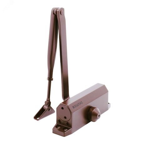 Доводчик дверной Булат ДД 502/4 A-C (60-85 кг) коричневый - 13501 ПТК