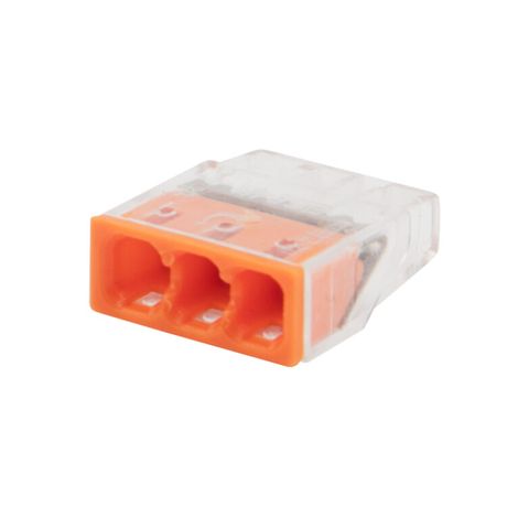 Экспресс-клемма строительно-монтажная СМК 2273-203 3-проводная 0.5-2.5кв.мм (блист.20шт) Rexant 07-3212-20 MEET