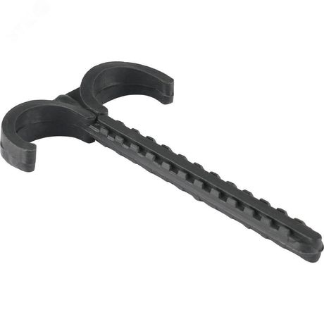 Дюбель-крюк двойной для труб д.32мм, длина 80мм - SMF-0003-028032 STOUT RG008SB7MOF7TE