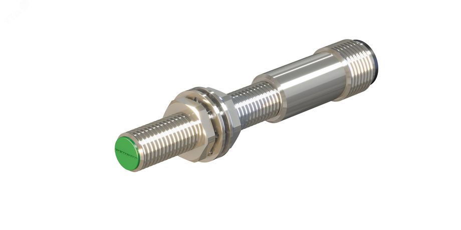 Датчик бесконтактный индуктивный ВБИ-М08-45Р-1121-З Расстояние срабатывания Sn: 1,5 мм Частота переключения: 1500 Гц Материал корпуса: Латунь никелированная Диаметром 8 IP67 Разъем М12 - VBI-M08-45P-1121-3 Электро Трейд VBI-M08-45R-1121-Z