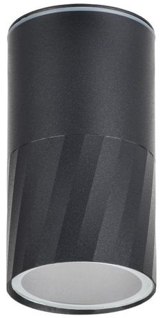 Светильник уличный декоративный для наружного освещения 5222 потолочный GU10 IP65 черный - LT-UPU0-5222-GU10-1-K02 IEK