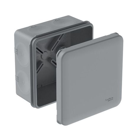 Коробка распределительная MultiBox IP66 85х85х42 DIY (со стикером) сер. SE IMT351971 APC