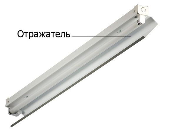 Асимметричный отражатель ARW2 к TLGP T8 136/236 для светильника, белый | 06681 TechnoLux