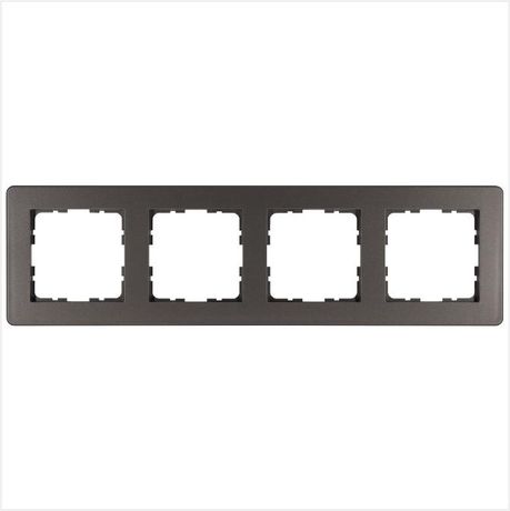 Рамка G-Flex 4-постовая, цвет Мокко - G1104Z Jasmart