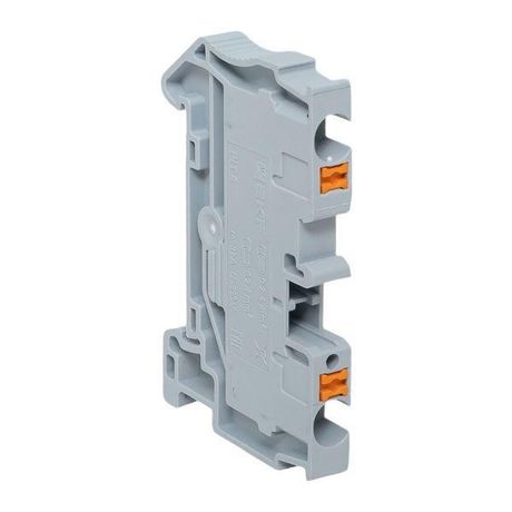 Клеммная колодка пружинная 4 Push-in серая| PIT-4 | EKF