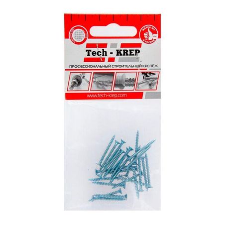 Саморез ШУц 3,5х25 пот. гол. (23 шт) - пакет ( 0,027 кг) | 102418 Tech-KREP