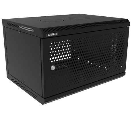 Шкаф телекоммуникационный настенный ТВС-6U-600-450-ПР-9005 SUPRLAN 05-2065-B Net.on