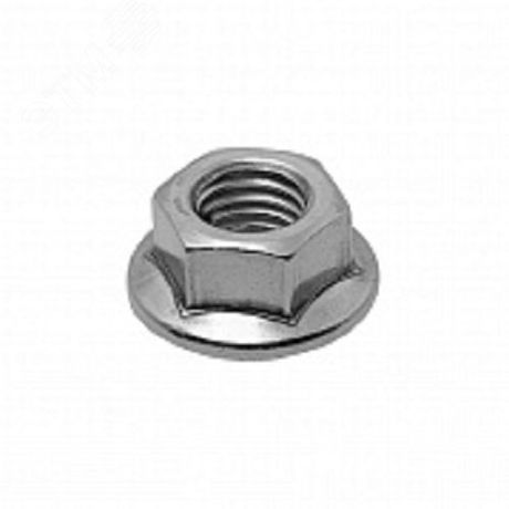 Гайка DIN6923 М6 покрытие цинк 40 шт - 9202422-40