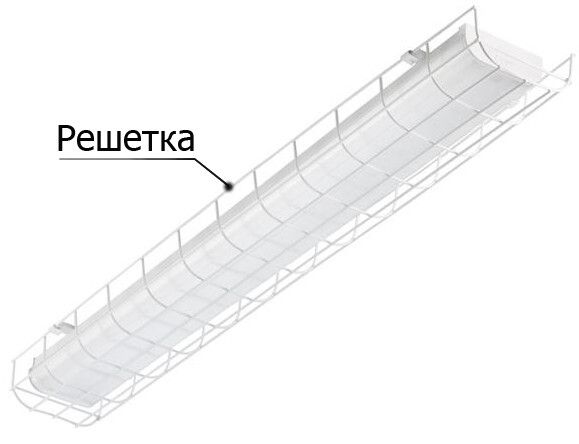 Защитная решетка для светильников TLPL06/236/228/254 | 12014 TechnoLux