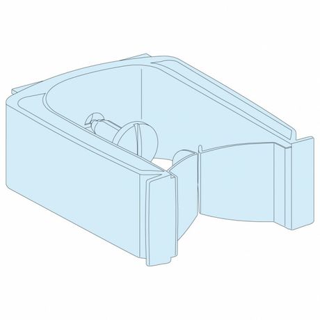 Держатели вертикальных кабелей (12шт) - 04262 APC