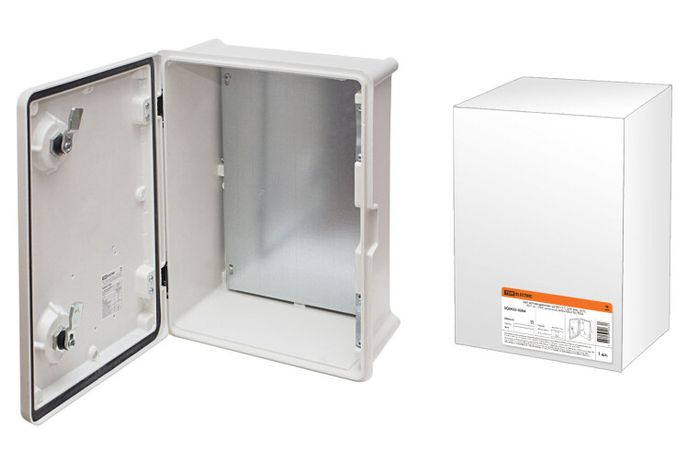 Щит антивандальный ЩПМП-1-1, GRP, IP65, IK10, -50 С до +70 С, навесной (400х300х170) | SQ0925-0204 TDM