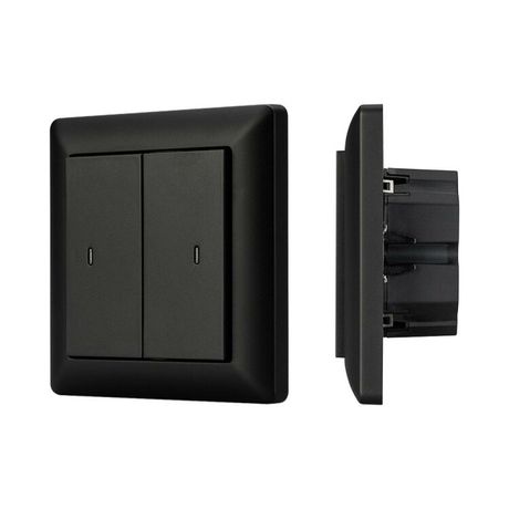 Панель Knob SR-KN0220-IN Graphite (KNX, DIM) | 023846 Arlight