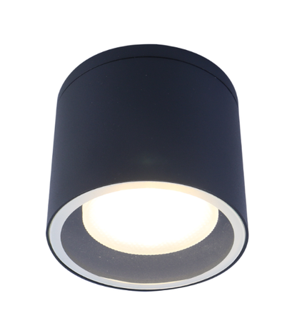 Светильник настенно-потолочный спот WL40 BK GX53, черный, IP54 (лампа с цоколем GX53 в комплект не входит) - Б0054414 ЭРА