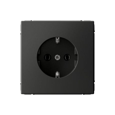 Розетка ArtGallery 16А с заземл. механизм базальт SE GAL001443 APC