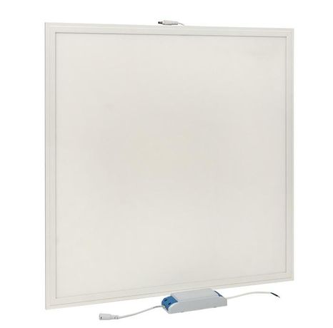 Светильник светодиодный ЛУО-4006-D 36Вт 6500К IP40 панель тонкая 595х595 опал бел.с драйвером Basic EKF LPS-4006-D-36-6500