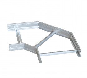 Угол 90 градусов горизонтальный лестничный усиленный 150x500 мм (2 мм) EKF | gltp90150500-2