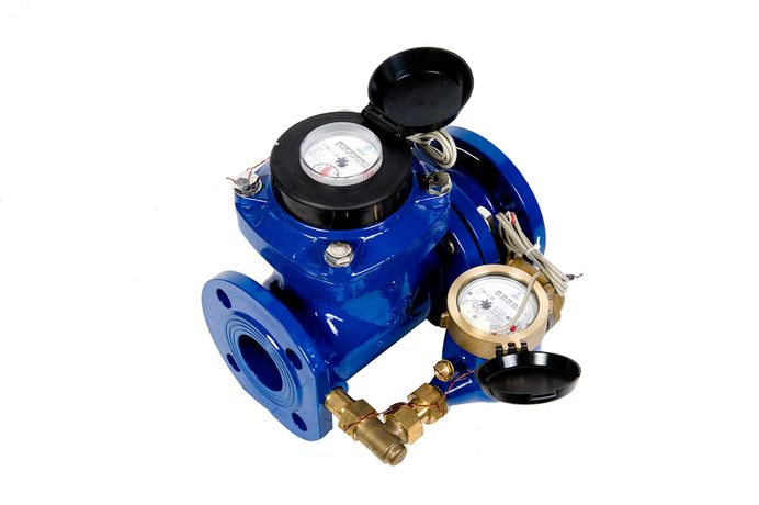 Счетчик холодной воды комбинированный СТВК 2 65/20 с импульсным выходом(ДГ) (100/10 л/имп) - 10-65-464 Декаст М