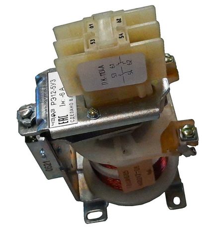 Реле тока РЭ-12-5-6А 2"З" пер. прис. ЧЭАЗ A8119-77944585