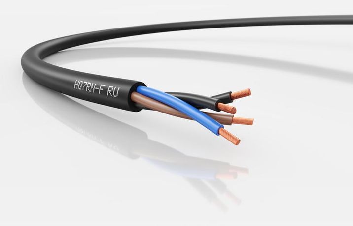 Кабель управления с резиновой изоляцией и оболочкой H07RN-F RU 4X1 - 3120000663 LAPP