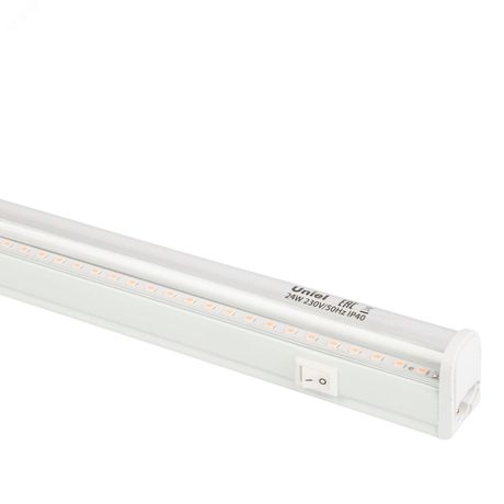 Светильник ULI-P13-24W/SPLE IP40 WHITE для растений светодиодный линейный 872мм выкл на корпусе Алюминий Спектр фотосинтеза TM - UL-00008920 Uniel