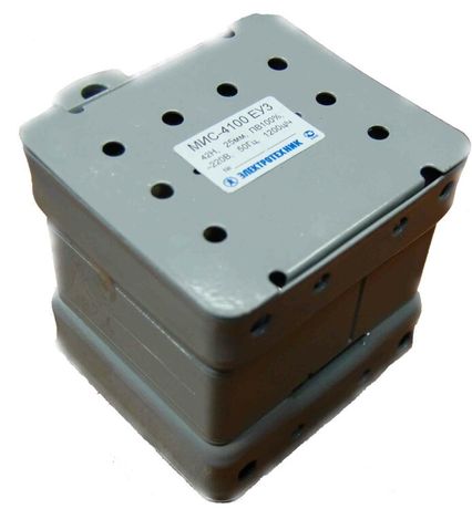 Электромагниты МИС-4100 ЕУ3, 220В, тянущее исполнение, ПВ 100%, IP20, с жесткими выводами, электромагнит (ЭТ) | ET501621 Электротехник МИС 4100 220В 50Гц