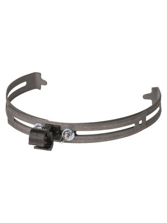 Держатель рег-й Ø230-350 мм на круглый конек, полим-фикс- с защ. для прута Ø8-10 мм, термодиф. | SQ2402-3256 TDM