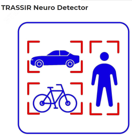 Детектор объектов (люди, головы людей, автомобили, велосипеды) на основе нейронных сетей для использования в целях обеспечения безопасности - УТ-00014607 Trassir