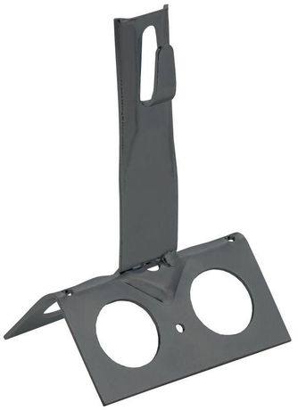 Держатель проводника круглого 6-8мм для конька широкого h=80мм оцинкованная сталь TD IEK - ZDP81-13-4-68-80