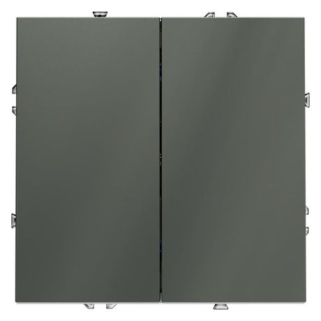 Выключатель 2-кл. СП S70 10А механизм титан Voltum VLS020106 Voltum арт. VLS020106