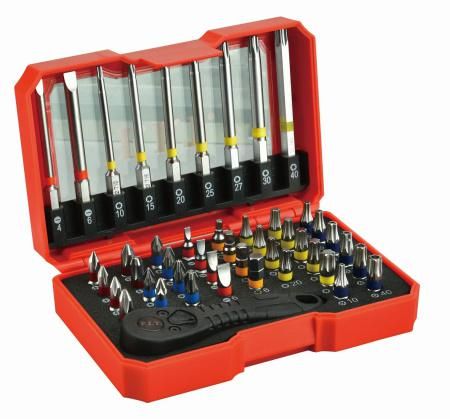 Набор бит 46шт - ASET04-0046 PIT