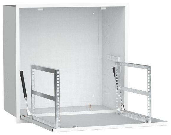 Шкаф встраиваемый потол. 6U 600х600мм дверь метал. бел. LINEA R ITK LR16-6U66-MF IEK