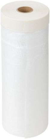 Пленка укрывная, с клейкой лентой, 10мкм, 2400 мм х 15 м - 11869 РОС