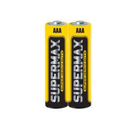 Элемент питания R03 (ААА) 1.5V Zinc carbon 2S в шринке Supermax - SUPR03 Космос