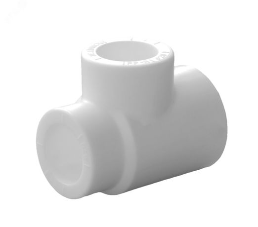 Тройник полипропиленовый PPR переходной 25х20х20мм белый - 9300252020 Политэк