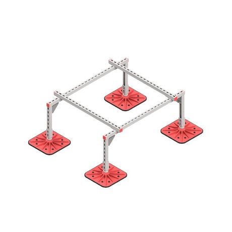 Конструкция опорная для установки оборудования TECHNORAPTOR FOOT 1200х1000 HD КМ TR0215 КМ-Профиль