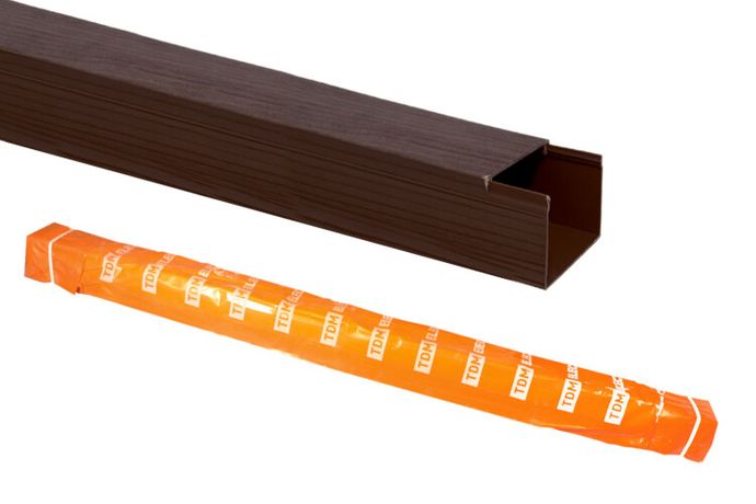 Кабель-канал 100х60 (12м) "ЭКО" 3D (бук) | SQ0402-0410 TDM