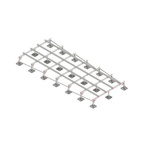 Конструкция опорная для установки оборудования TECHNORAPTOR STEELFOOT 2500х6000 HD КМ TR0351 КМ-Профиль