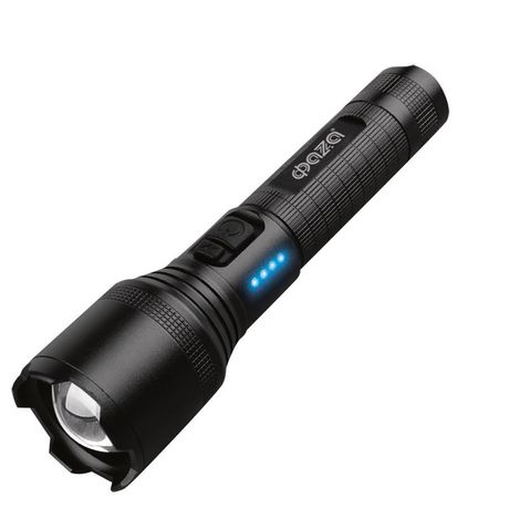 Фонарь аккумуляторный AccuF1-L15WZ-bk 15Вт XHP60 800Лм Li-ion 18650 3.7В 1200мАч (5режимов; с функцией ZOOM; кабель USB-Type-C в комплекте) черн. IPX4 ФАZА 5050402 ФАЗА