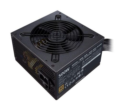 Блок питания MPE-5001-ACAAB-EU Power Supply MWE Bronze 500Вт ATX 120мм 6xSATA 2xPCI-E(6+2) APFC 80+ COOLER MASTER 1000525131