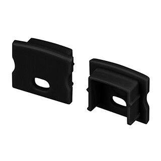 Заглушка LINE-1715 с отверстием BLACK (Arlight, Пластик) | 044277 Arlight