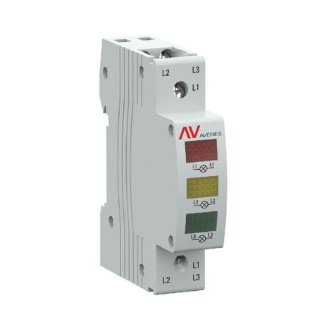 Индикатор напряжения трехфазный 3P AV-L av-l-3ph-averes EKF