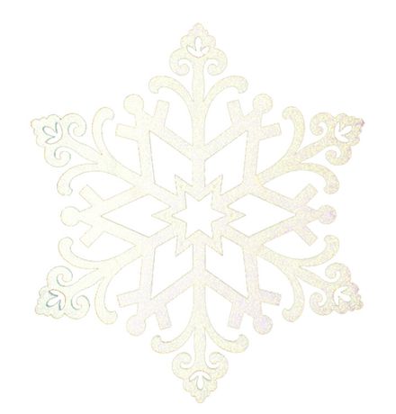 Елочная фигура "Снежинка "Снегурочка", 81 см, цвет шампань | 502-374 NEON-NIGHT