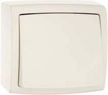 Выключатель 1-кл. ОП Елизавета 10А IP20 А16-055 бел. Кунцево 6400