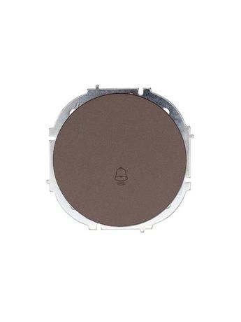 Кнопка звонка СП OSEN механизм шоколад LEZARD 743-7388-103